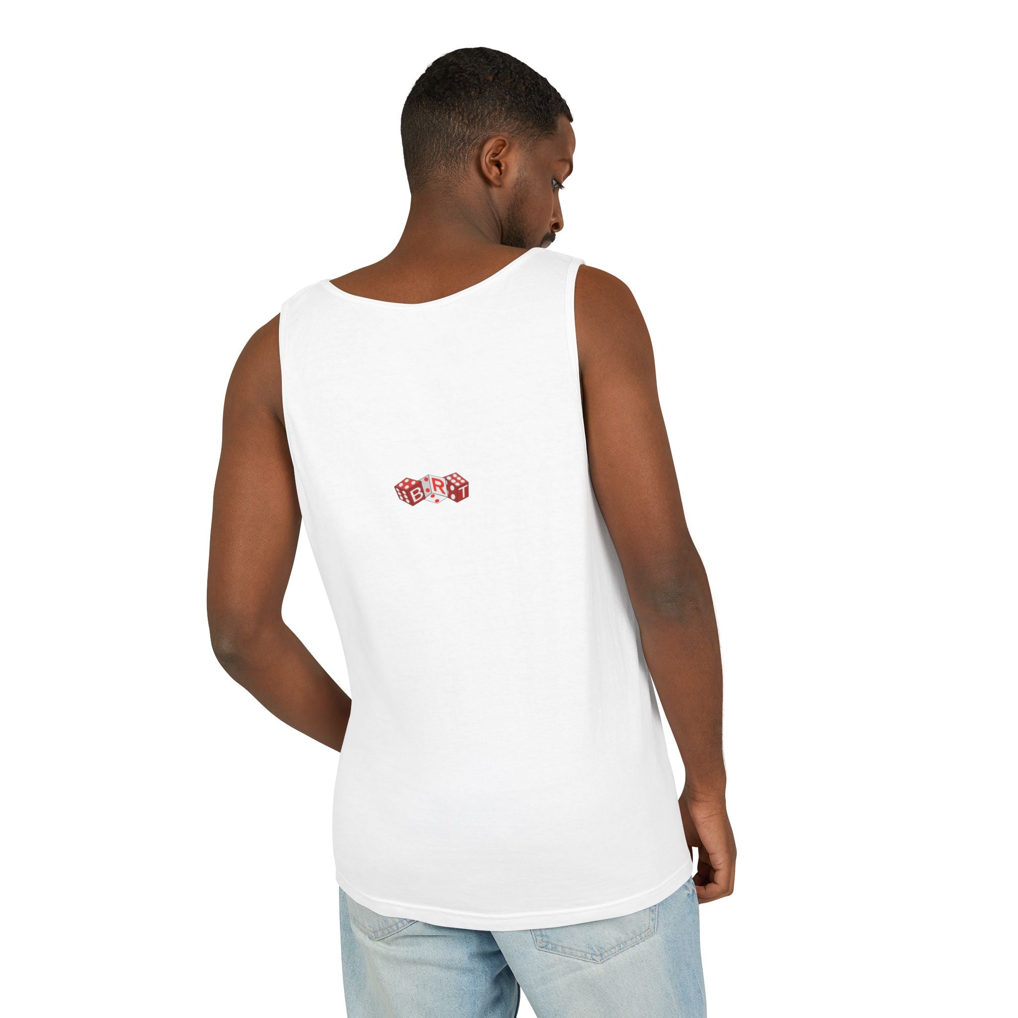 Unisex Garment-Dyed Tank Top - Retro Summer Vibes