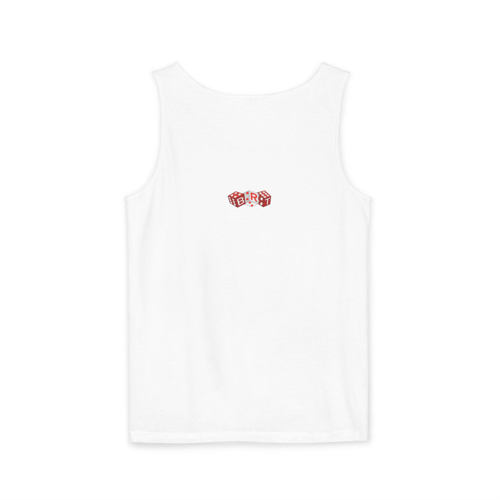 Unisex Garment-Dyed Tank Top - Retro Summer Vibes