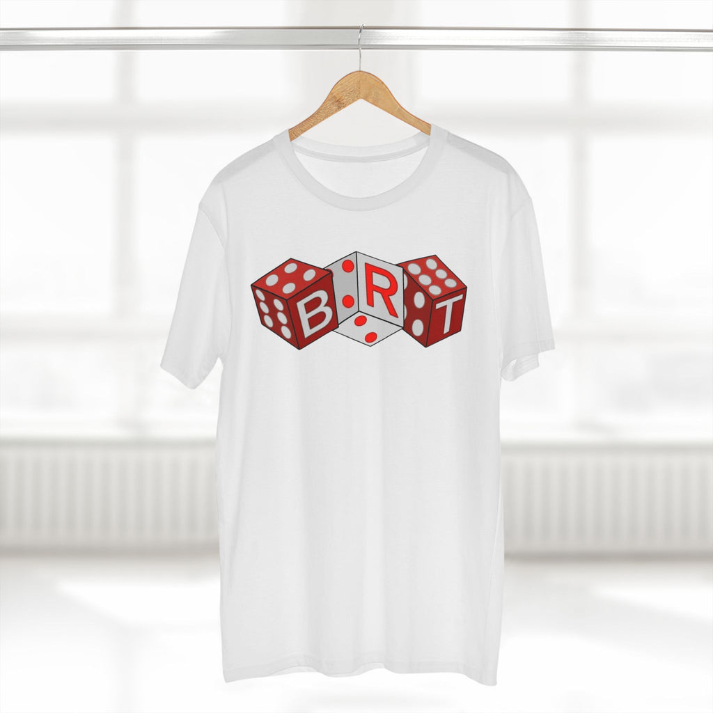 Born Risk Taker Tee — Dice Graphic Short-Sleeve Shirt